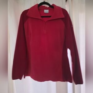 Women’s Xl Columbia Half Zip lightweight Fleece
